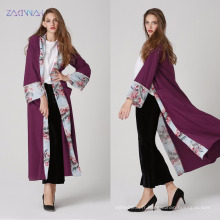 Les femmes de mode belle coutume longue maxi robe de fantaisie abaya conçoit le style de Dubaï